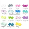 Andra Sile Beads Mini Star Tandhing med söt Bowknot BPA Baby Chew Diy Necklace Pacifier Chain Armband Drop Delivery Jewe Dhgarden Dhobl