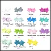 Otras sile Beads Mini Star Tentitud con lindo Bowknot bpa Baby Chew Collar Collar de chupete Pulseras Pulseras Drop entregada Jewe Dhgarden Dhobl