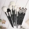 Kits Sywinas Makeup Brush Set 15pcs Nouveaux arrivages Natural Goat Pony Hair Professional Makeup Brosses