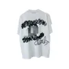 Diseñador de camisetas para mujeres Versión correcta de Xiangjia Camiseta de manga corta para hombres Camiseta larga de la marca de verano de moda de moda