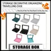 Lints Jewelry Organizer Transparent Window Lid Storage Box Holder Case