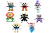 Детские плюшевые игрушечные игры Cuphead Mugman Ms Chalice Ghost King Dice Cagney Carnantion 13Styles Dolls Toys for Boys Girl Gif Gift Toy334K5164057