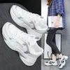 Casual Shoes 2024 Brand Wedge Fashion Designers White Sneakers Women Leather Tjock-Soled Tennis Sports Woman Zapatillas Mujer