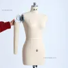 Sewing Tailor Mannequin Female Upper Body Mannequins Clothing Design Teaching Props Model Adjustable Bracket Can Vertical Pin R