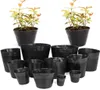 Planters Pots 20300pcs 15 أحجام من البلاستيك النمو الحضانة أكياس زراعة الحديقة للزهور الخضار حاوية نبات STA8303408
