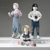 Schaufensterpuppen von Kindern Requisiten Ganzkörper Kinderbekleidungsgeschäft Model Kinderkleidung Kind Schaufensterpuppe Display Ständer