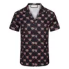 Letnia męska koszulka Designer Drukuj Buzja Guzik Gwarancja luźna wersja krótkie rękaw Hawajski Top Wysokiej jakości stylowa męska koszula pływacka Kolekcja koszulka plażowa rozmiar M-3xl #23