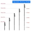 Monopods Manbily E222 65" Camera Travel Monopod 5 Sections Aluminum Monopod for DSLR Cameras Portable Lightweight Walking Trekking Stick