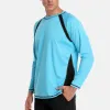 Costume Charmleaks hommes Rashguard Dryfit Shirts à manches longues mâle FIT LORT RUNIR RASH GURD TOP UPF 50+ AUTRE BESOINT PLACE Wear