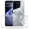 Для Tecno Pova 5 Pro Case Shock -Resection Clear Soft Silicone Phone Case для Tecno Pova 4 4 Pro Coque для Tecno Pova 5 Pova2 3 Funda