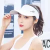 Visir Ball Caps Summer Hats For Women Men Long Brim Sunscreen Baseball Cap Snabbtorkning Sport Cap Women Tennis Visor Sunhat Outdoor Hat 24412