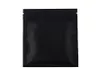 High quality 100 X Metallic Mylar ziplock bags flat bottom Black Aluminum foil small zip lock plastic bags5265608