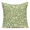 Pillow Nordic Square Living Room Decoration Pillowcase 45x45 Home Decor Floral Filling Retro Print Plant Cover E2145