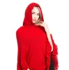 Poncho d'hiver pour femmes couleurs solides en tassement en cachemire en cachemire cachemire fashion châle femelle cape ponchos et capes