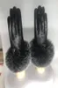 AutumnWinter Gloves Luxury warm fashion ladies039 soft fox fur leather touch screen sheepskin mittens9208655