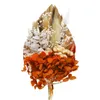 Dekoracyjne kwiaty suszone do ciast Dekoracja naturalny bukiet butquet boho liść palmowy