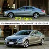 For Mercedes Benz CLS Class W218 2011-2016 Car PC Material Pillar Post Cover Door Trim Window Molding Stickers Plate Accessories