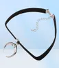 Phyanic Black Goth Choker Necklace Velvet Gothic Chocker Handgjorda månhängen halsband för kvinnor coola smycken tillbehör8231879