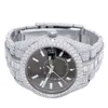 Luxury à la recherche entièrement Iced Out for Men Woman Top Craftsmail Unique et cher Mosang Diamond 1 1 5A Montres pour Hip Hop Industrial Luxurious 5795