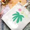 Storage Bags Beach Coconut Tree Student Canvas Bag Women's Leisure Commuter Large Capacity Fabric Simple And Versatile Shoulder