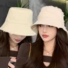 Berets Mode doppelseitige Sonnenschutzmütze für Frauen Sonnenschutzmittel Gesichtsmaske UV Beach Fisherman Baumwollspitzenschale Hüte
