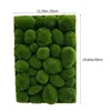 Decoratieve bloemen kunstmatige mos mos decor nep gazon simulatie turf groen gras ornament diy thuisbodem muur