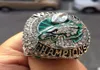 Philadelphia 2018 Eagle s American Football Team Champions Championship Ring With Wooden Box Sport Souvenir Fan Men Gift Whole2347286