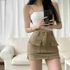 Skirts new young female women girls Fashion casual sexy mid waist cotton stretch mini Denim Skirt