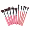 Nuovo Arrivo 10 PC Sintetico Kabuki Makeup Brush Set Foundation Cosmetics Foundation Strumento di trucco blush