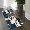 Alfombras Anti slip estera de puerta moderna con acolchado grueso para el vestíbulo de entrada en interiores usados de decoración del hogar y manta de protección del piso