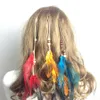 Bohemian Feather Head Abbraccio per capelli BB BB BAN BANDA GIURN GIORNI HIPPIE ACCESSORI PAZIONI ACCESSI CAPPELLI CAPPOLA CAPPEL