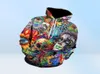 Paint Skull 3D Sweat à capuche imprimé Men Femmes Sweatshirts Sweats Sweats Pullover Brand 5xl QLITY SISTESSUITS Boy Coats Fashion Outwear New6933795