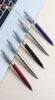 10 stks Ballpoint Set Commercial Metal Ball Pennen voor schoolkantoor stationery cadeau pen zwart blauwe inkt ballpoint student4010426