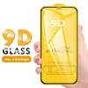 9D Full Cover Clear Mobilne Film ochronny 9H Telefon komórkowy Temperowany szklany ochrona ekranu