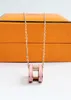 High Quality Designer Design Titanium Steel Women039s Necklace Classic 90s Retro Style Necklace6263697