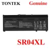 Batteries authentiques SR04XL Batterie pour ordinateur portable pour HP Omen 15CE 15CB 15CE015DX 15CB014UR TPNQ193 TPNQ194 TPNC133 HSTNNDB7W 917724855