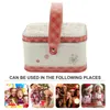 Storage Bottles Christmas Tin Box Sweet Container Cookie Candy Suitcase Sugar Containers Tinplate With Lid Tins Lids