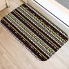 Tapijten 1 stks 40 60 cm retro colore streeppatroon Anti-slip suede tapijt deurmat Mat deurmatte buitenkeuken woonkamer vloer vloerkleed 48283