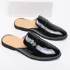 Casual Shoes Summer Men Classic Muller Flats Fashion Loafers For Man andeable Man Half Slippers Punk Style Lazy Footwear