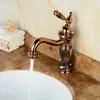 Banyo Lavabo muslukları Vidric pirinç yaldız ve yeşim tek saplı musluklar soğuk su banyosunun musluk monte edilmiş mikser