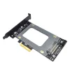 Kartlar PCIE Riser PCI Express 3.0 x4 - U.2 SFF8639 Adaptör PCIE U2 SSD - PCIE Genişleme Kartı PCI Express X4 ila 2.5 "SATA yükseltici kartı