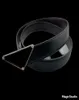 Designer Belt Luxurys Triangle Fashion Fashion Men039s and Women039s Larghezza classica 35 cm abbigliamento abbinato ogni giorno Stil7917915