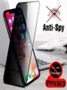 1 Anti Spy 2pcs HD 1lots Full Privacy Tempered Glass protector for IPhone12 6s 7 8 X XS Max XR on IPhone 11 Pro Anti Scree41264368265