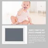 Handfuß Inkpad Fotorahmen Neugeborene Handabdruck Keepsake Kit Bild Baby -Fußabdruck Drucke