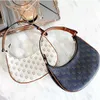 Dames triompres halve maan hobo designer tas heren ava cases vintage lederen schouder onderarm halve maan tas tas tas luxe handtas crossbody zelfs tassen