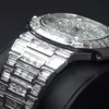 Lussuoso aspetto completamente guardato per uomo donna top artigianato unico e costoso Mosang Diamond 1 1 5A orologi per hip hop industriale lussuoso 7228 7228
