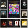David Guetta 7 Escuchar Demi Lovato Confident Music Album Posters Pintura Pintura impresa Arte de pared de la pared Sala de estar Decoración del hogar