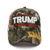 2024 Trump Hat U.S U.S Presidential Electioner Cap Porta l'America Caps Rimbalzi regolabili Rimbalzi di cotone Cappelli di cotone Nuovi