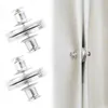 Strong Magnet Curtain Buckle Curtain Magnet Closure Strong Alloy Bathroom Shower Curtain Weight Magnet Clasp Holdback Button