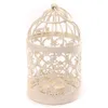 Metal Lantern Tealight Bandlersder suspendu Lanterns Birdcage Candlestick Home Decor